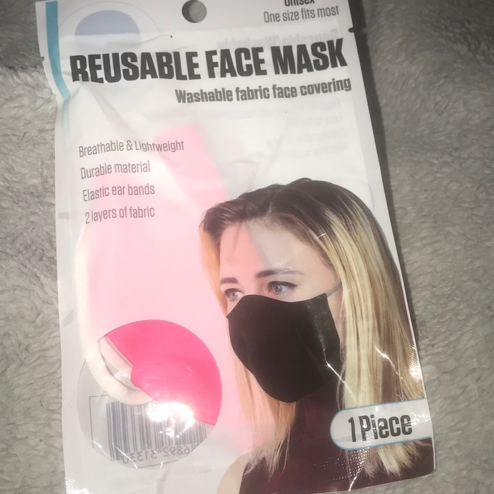 Comfortable Pink Face Mask